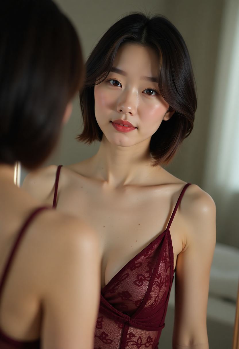 霓虹灯下